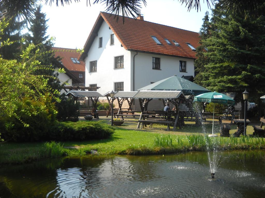 Hotel-Pension Flechsig Hartmannsdorf bei Kirchberg Eksteriør billede